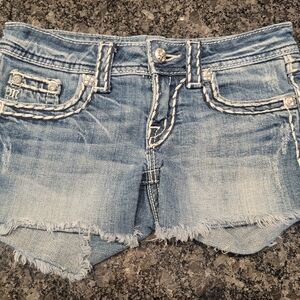 Denim Blue Women's Shorts